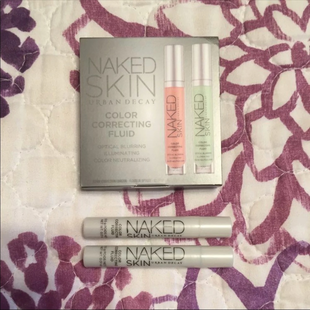 2 Travel Size Urban Decay Fluid Color Correctors